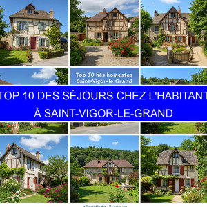 Top 1 des Séjours chez l'habitant à Saint-Vigor-le-Grand
